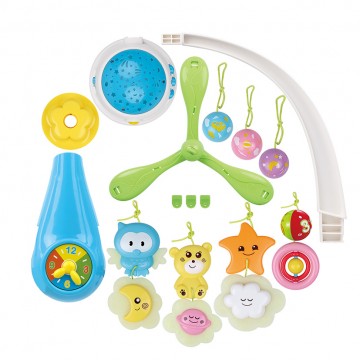 Lucky Baby Stars Projection Musical Mobile