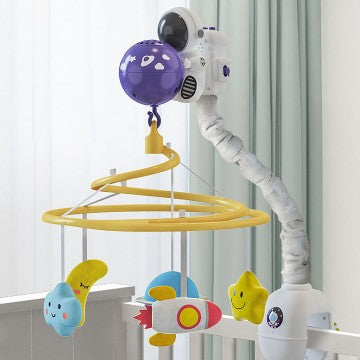 Lucky Baby 3 In 1 Space Musical Mobile W/Remote Control