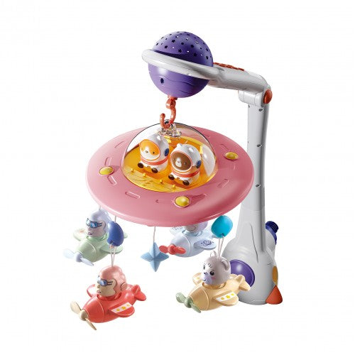Lucky Baby 3 In 1 Galaxy Musical Mobile W/Remote Control - 2 Color