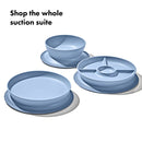 OXO Tot Stick & Stay Suction Divided Plate - Dusk