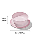 OXO Tot Stick & Stay Suction Bowl - Blossom