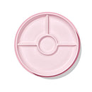 OXO Tot Stick & Stay Suction Divided Plate - Blossom