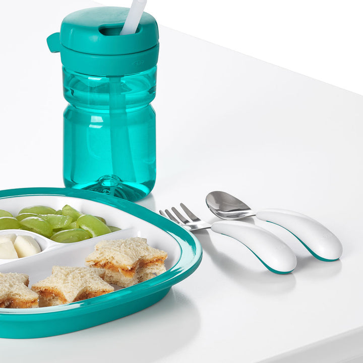 OXO Tot Fork & Spoon Set - Opal