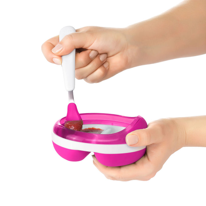 OXO Tot On-The-Go Feeding Spoon - Blossom