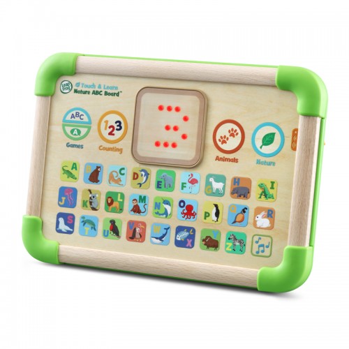 LeapFrog Touch & Learning Nature ABC Board | Wooden Tablet Toy