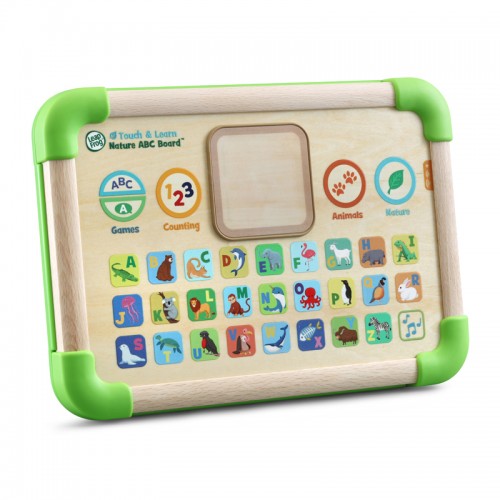 LeapFrog Touch & Learning Nature ABC Board | Wooden Tablet Toy