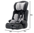 [1-Year Warranty] Kinderkraft Car Seat Comfort-Up - Black