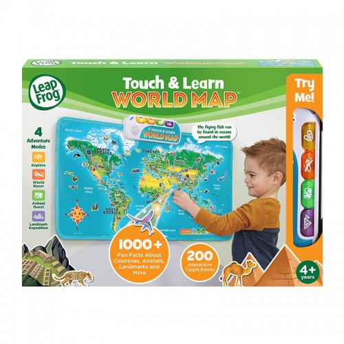 LeapFrog Touch & Learn World Map