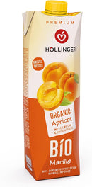 [5 Pack] Hollinger Organic Apricot, 1000ml Exp: 08/26