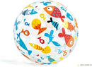 Intex Lively Print Inflatable Balls (51cm) Assorted Color - (Set Of 3 Balls)
