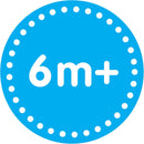 [2 Pack] Dr Brown's Baby's First Straw Cup w/ Handles, 6m+ 9oz/270ml - 5 Colors