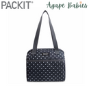 PackIt Freezable Hampton Lunch Bag- Polka Dot (New)