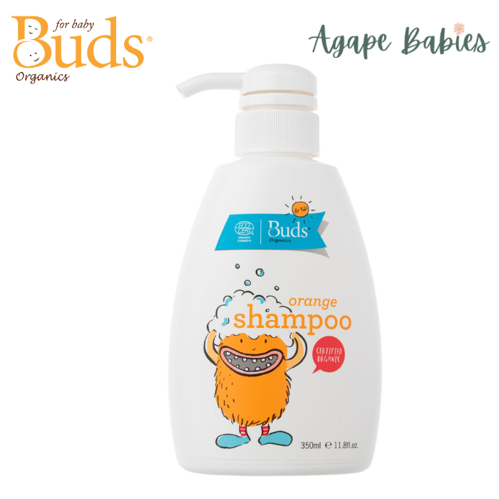 Buds For Kids Orange Shampoo 350ml  Exp: 03/26
