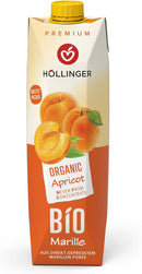 [5 Pack] Hollinger Organic Apricot, 1000ml Exp: 08/26