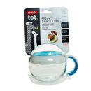 OXO Tot Flippy Snack Cup W/Travel Cover - Aqua
