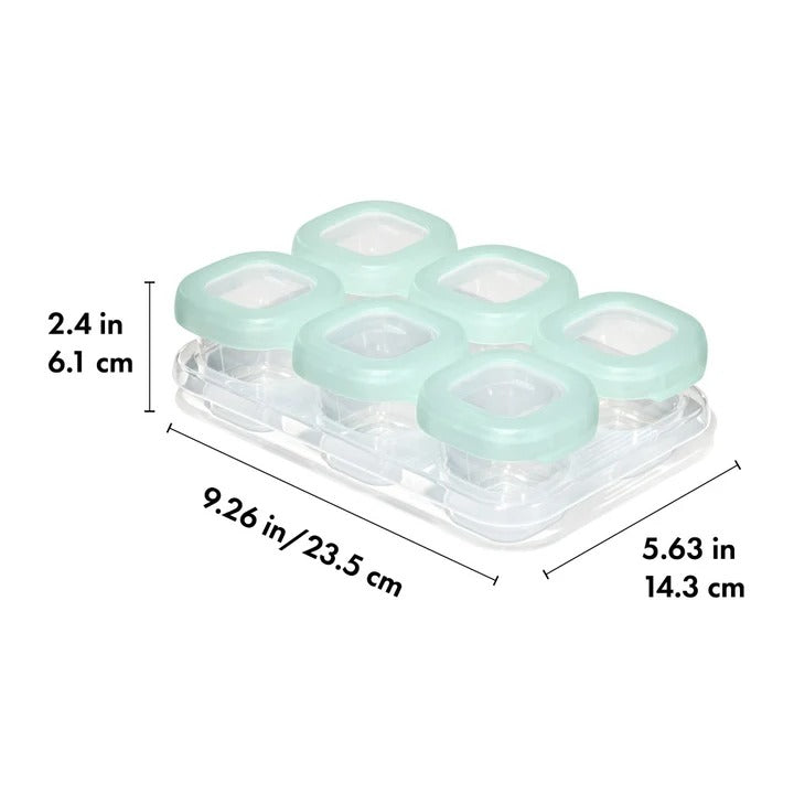 OXO Tot Baby Blocks Freezer Storage Containers Opal - 60ml