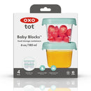 OXO Tot Baby Blocks Freezer Storage Containers Opal - 180ml
