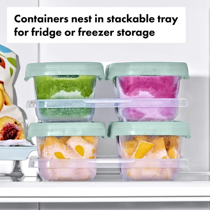 OXO Tot Baby Blocks Freezer Storage Containers Opal - 180ml