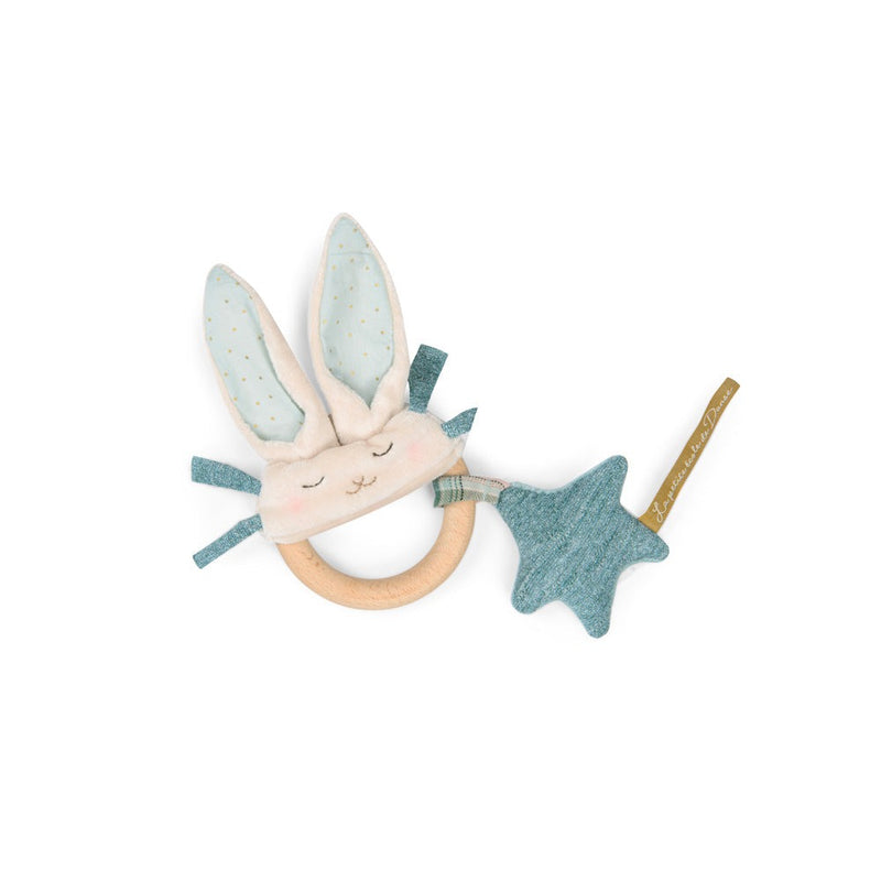 Moulin Roty La Petite École de Danse Wooden Ring Rattle - 2 Designs