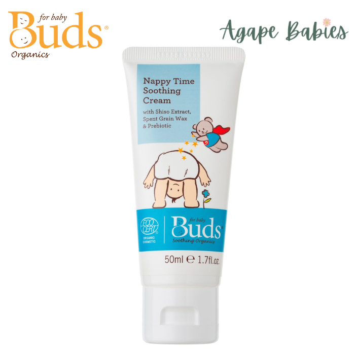 Buds Soothing Organics Nappy Time Soothing Cream 50ml Exp: 08/26