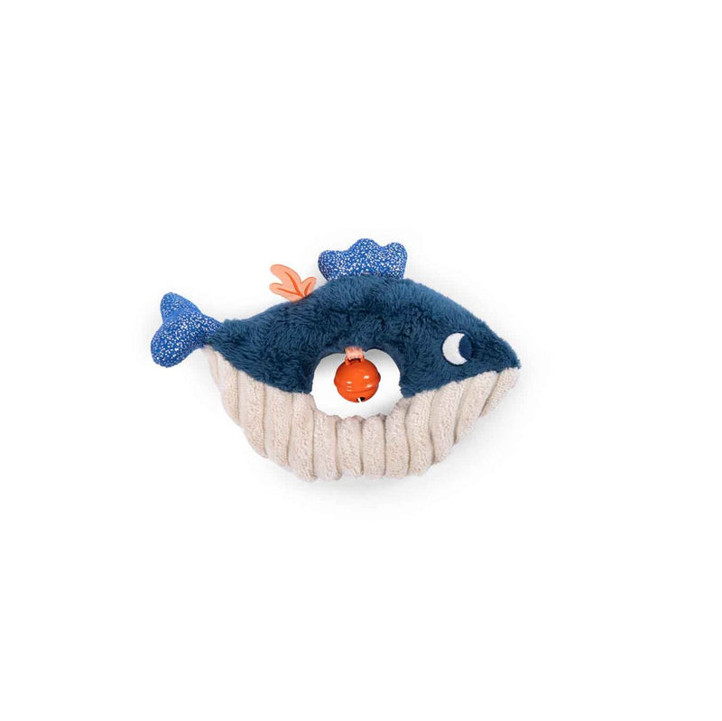 Moulin Roty Les Aventures de Paulie Whale Ring Rattle