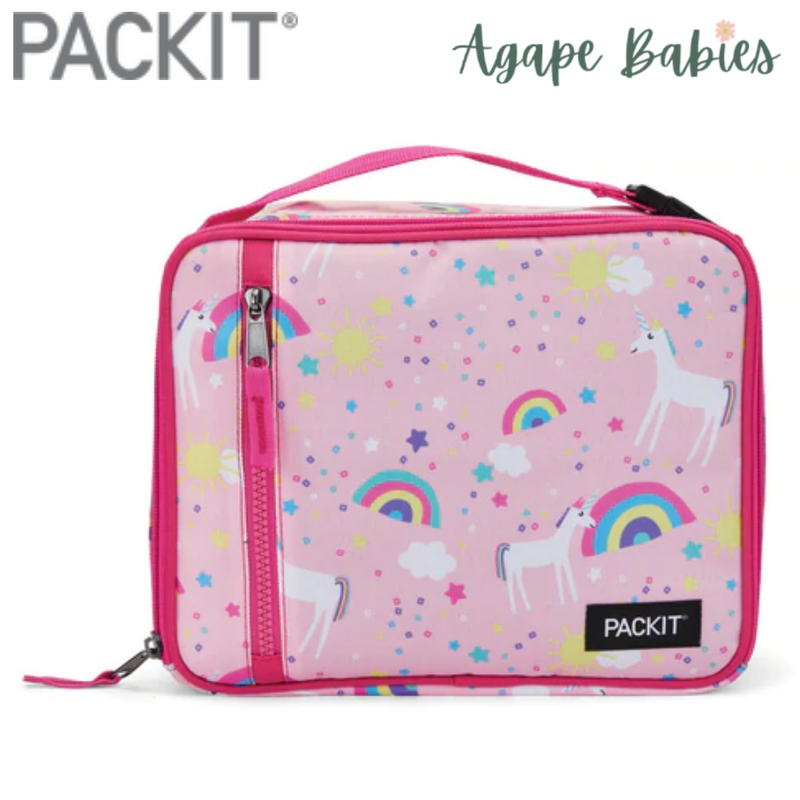 PackIt Freezable Classic Lunch box Bag - Unicorn Pink