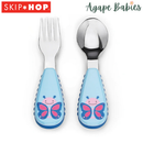 Skip Hop Zoo Utensils Fork & Spoon - Butterfly