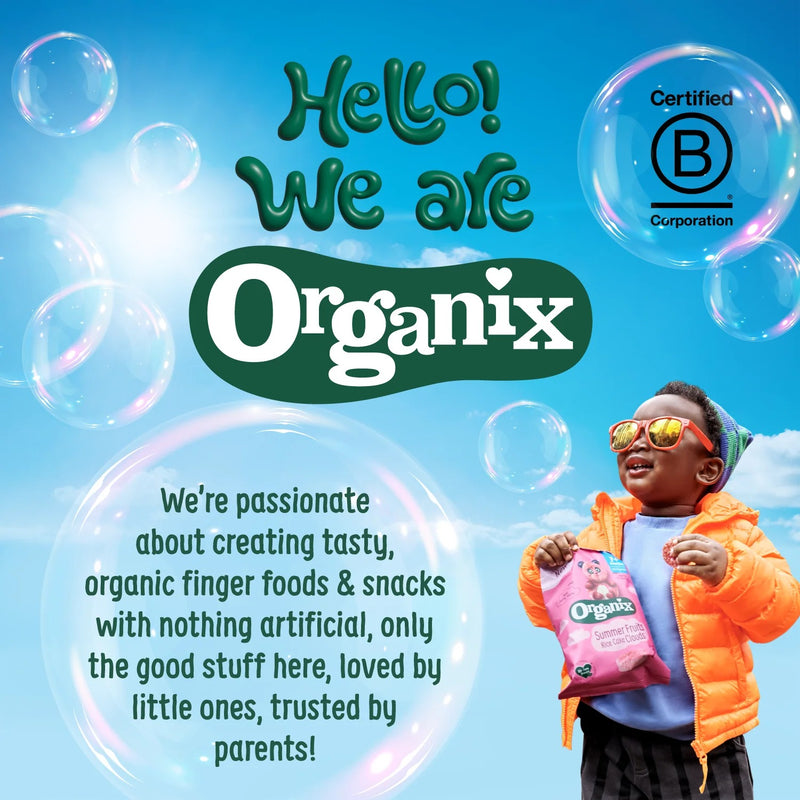 Organix Finger Foods Organic Melty Carrot Puffs, 20 g. Exp: 10/25