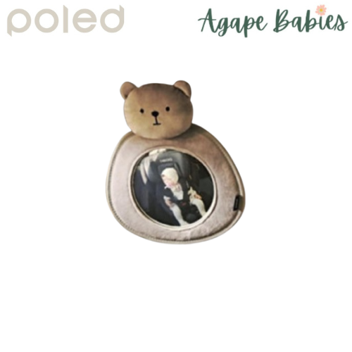 Poled Backseat Mirror XL - Bear