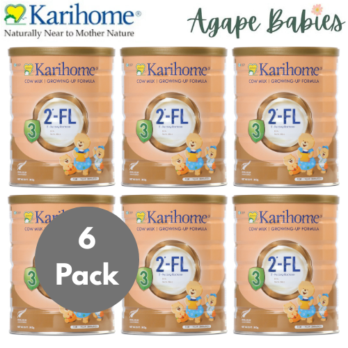 [6 Pack] Karihome Cow Milk Growing-Up Formula 900gm (1-3 Years) Total 6 Tins Exp: 12/26
