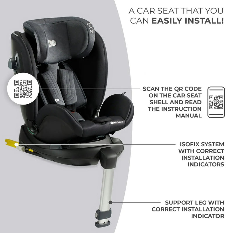 (ETA End July) [2-Year Warranty] KinderKraft Car Seat  Xrider - 2 Color