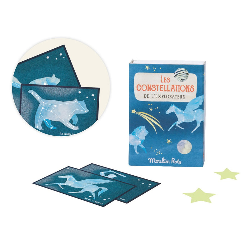 [2 Pack] Moulin Roty Les Grands Explorateurs Glow in the Dark Constellations