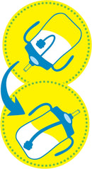 [2 Pack] Dr Brown's Baby's First Straw Cup w/ Handles, 6m+ 9oz/270ml - 5 Colors