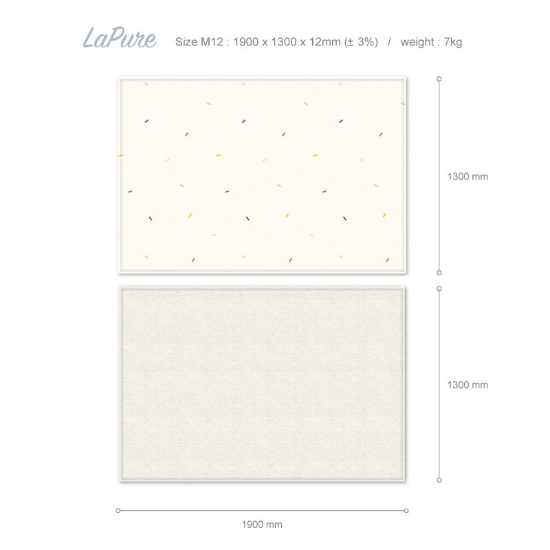 Parklon LaPure Candy Spring Sage Beige (M12) Size: 1900 x 1300 x 12mm