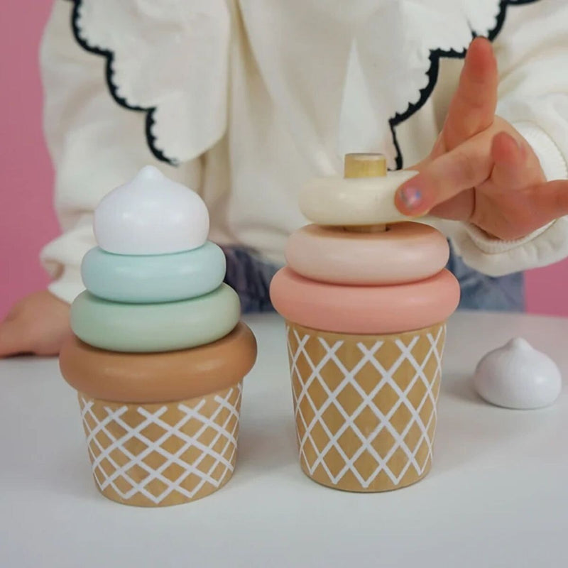 Jabadabado Stacking Toy Ice Cream