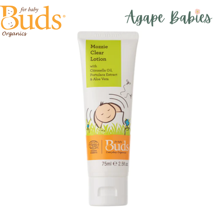 Buds Everyday Organics Mozzie Clear Lotion 75ml Exp: 07/26