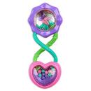 [4 Pack] Bright Starts Rattle & Shake Barbell Toy - 2 Colors