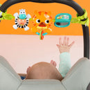 [2 Pack] Bright Starts Take Along Carrier Toy Bar Tiger