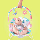 Bright Starts Flamingo Vibes Vibrating Bouncer