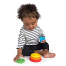 [2-Pack] Baby Einstein Stack & Teethe Multi Textured Teether Toy