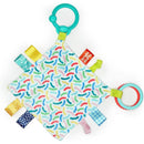 [2 Pack] Bright Starts Fuzzy Feelies Soothing Blankie