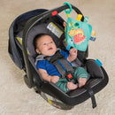 [2 Pack] Bright Starts Fuzzy Feelies Soothing Blankie