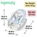 Ingenuity Keep Cozy 3 in 1 Rocker - 2 Colors