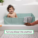 Ingenuity Tuckaway Tub Sage