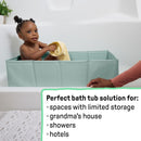 Ingenuity Tuckaway Tub Sage