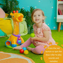Bright Starts Spinnin’ Spots Giraffe Ball Play Toy