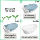 Ingenuity Sylvie Full Comfort 3-in-1 Tub