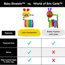 [3-Pack] Baby Einstein Cal's Connectors Sensory Toy