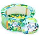 Bright Starts Rowdy Rainforest Stow & Go Ball Pit