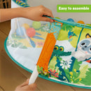 Bright Starts Rowdy Rainforest Stow & Go Ball Pit